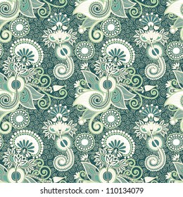 vintage floral seamless pattern