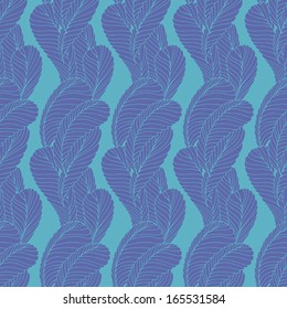 Vintage floral seamless pattern