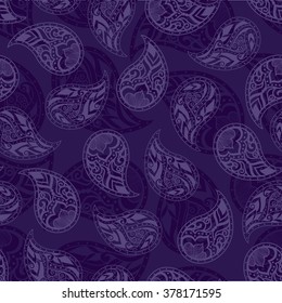Vintage floral seamless pattern
