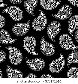 Vintage floral seamless pattern