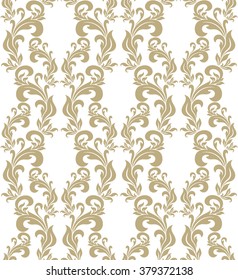 Vintage floral seamless pattern