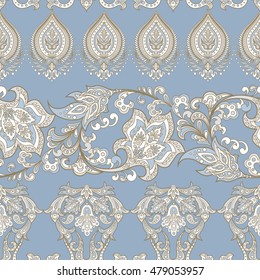 vintage floral seamless pattern