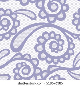 Vintage floral seamless pattern.