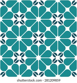 vintage floral seamless pattern background