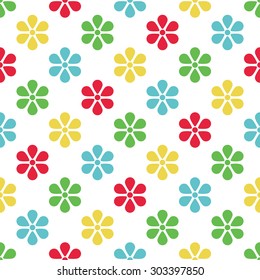 vintage floral seamless pattern background