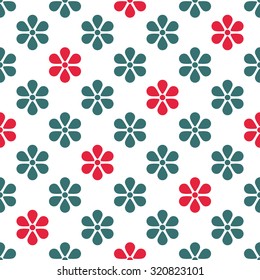 vintage floral seamless pattern background