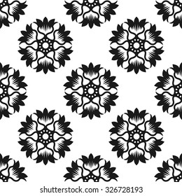 vintage floral seamless pattern background