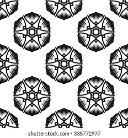 vintage floral seamless pattern background