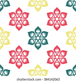 vintage floral seamless pattern background