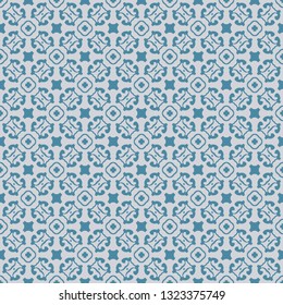 Vintage floral seamless pattern design illustration