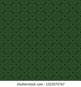 Vintage floral seamless pattern design illustration
