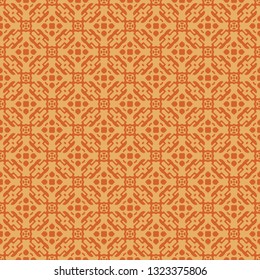 Vintage floral seamless pattern design illustration