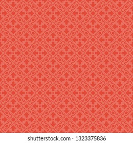 Vintage floral seamless pattern design illustration