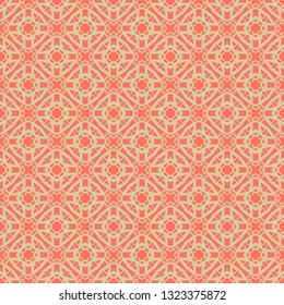 Vintage floral seamless pattern design illustration