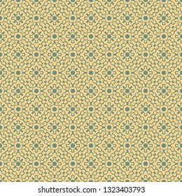 Vintage floral seamless pattern design illustration