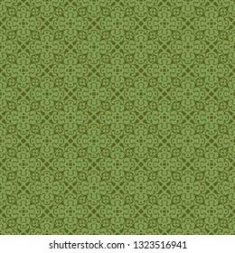 Vintage floral seamless pattern design illustration