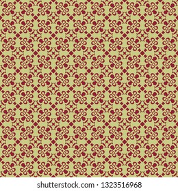 Vintage floral seamless pattern design illustration