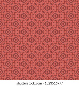 Vintage floral seamless pattern design illustration