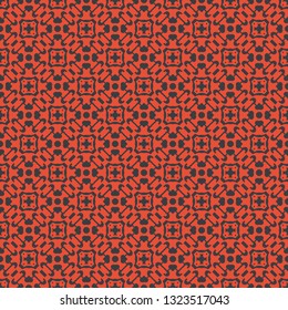 Vintage floral seamless pattern design illustration