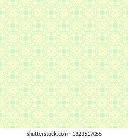 Vintage floral seamless pattern design illustration