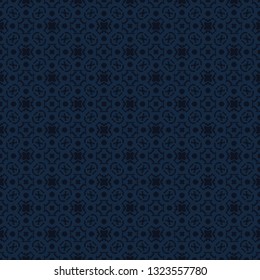 Vintage floral seamless pattern design illustration