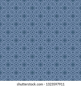 Vintage floral seamless pattern design illustration