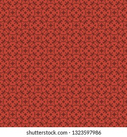 Vintage floral seamless pattern design illustration