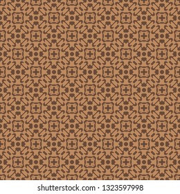Vintage floral seamless pattern design illustration