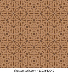 Vintage floral seamless pattern design illustration