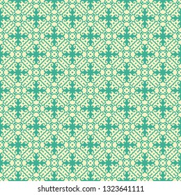Vintage floral seamless pattern design illustration