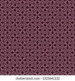Vintage floral seamless pattern design illustration
