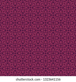 Vintage floral seamless pattern design illustration