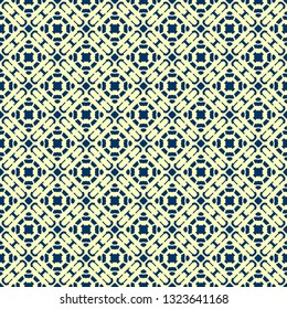 Vintage floral seamless pattern design illustration