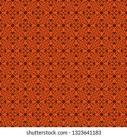 Vintage floral seamless pattern design illustration