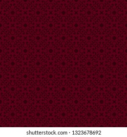 Vintage floral seamless pattern design illustration