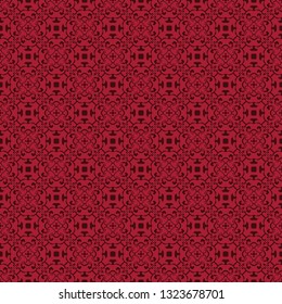Vintage floral seamless pattern design illustration