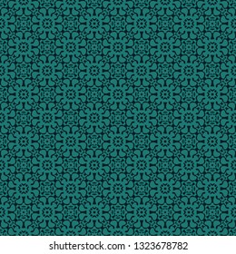 Vintage floral seamless pattern design illustration