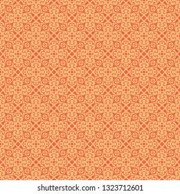 Vintage floral seamless pattern design illustration