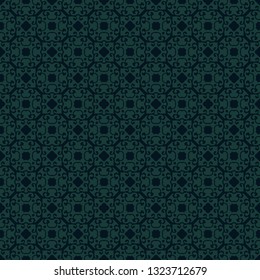 Vintage floral seamless pattern design illustration