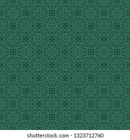 Vintage floral seamless pattern design illustration