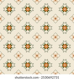 Vintage floral seamless pattern. Design for fabric, tile, carpet, paper.