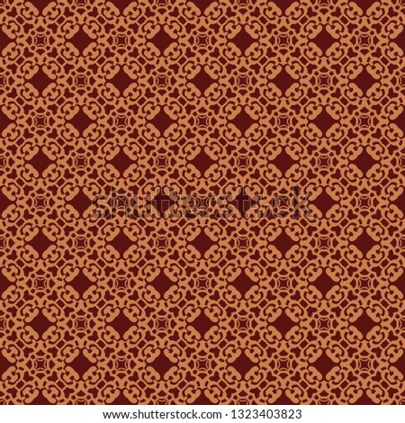 Vintage floral seamless pattern design illustration