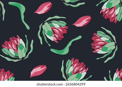 Vintage floral seamless pattern. Floral patterns. Hand draw  art. Floral print for all. Texture design, textile, fashion, art flower, wrapping, decorative