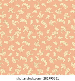 vintage floral seamless pattern. retro vector background