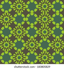 Vintage floral seamless pattern. Vector. Seamless texture with flowers. Endless floral pattern. 