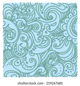 Vintage floral seamless pattern vector