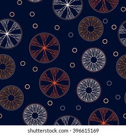 Vintage Floral seamless pattern.  Vector illustration.
