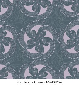 Vintage floral seamless pattern.Seamless texture with flowers. Endless floral pattern.