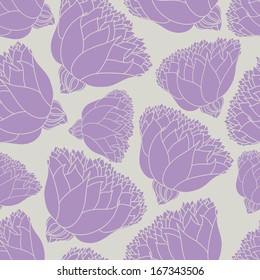 Vintage floral seamless pattern.Seamless texture with flowers. Endless floral pattern.