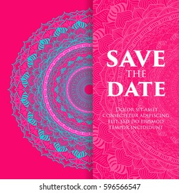 Vintage floral template design layout for Wedding invitation. Wedding invitation, thank you card, save the date cards, baby shower.